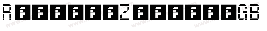 RegularZhenyanGB Regular字体转换